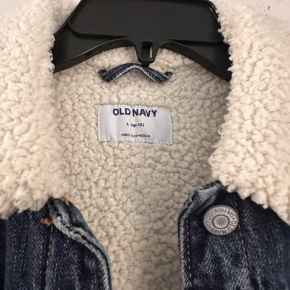 Girls 10/12 Old Navy jean jacket - Picture 2 of 4